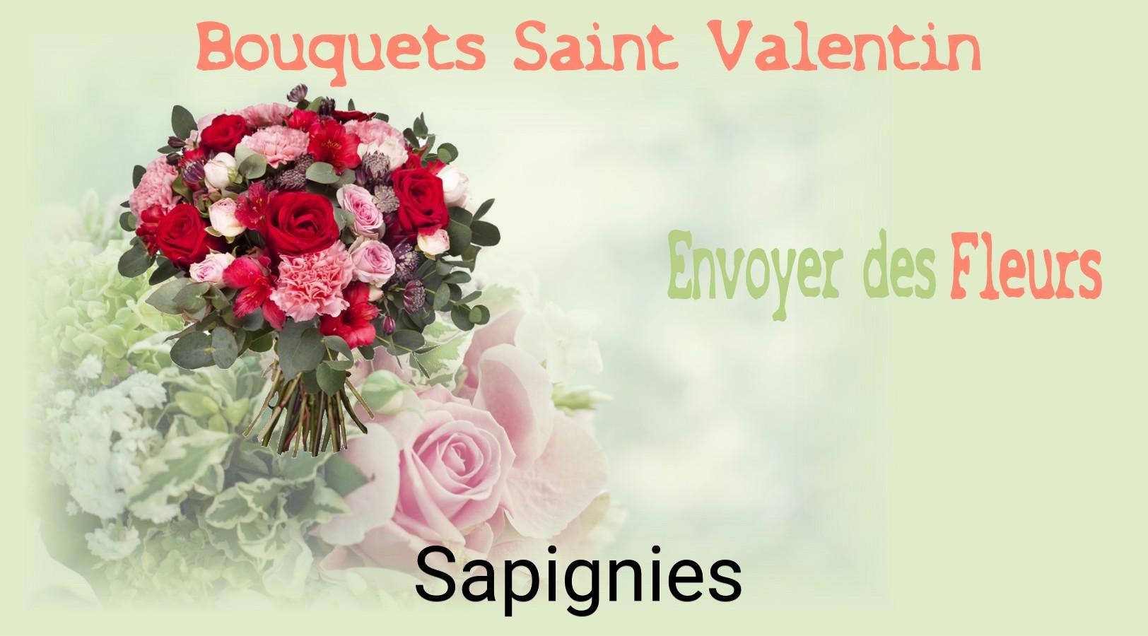 Roses de Saint-Valentin livrées à Sapignies